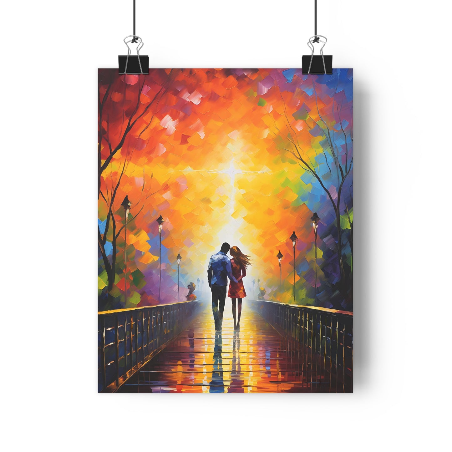 Art Print - Romantic Stroll