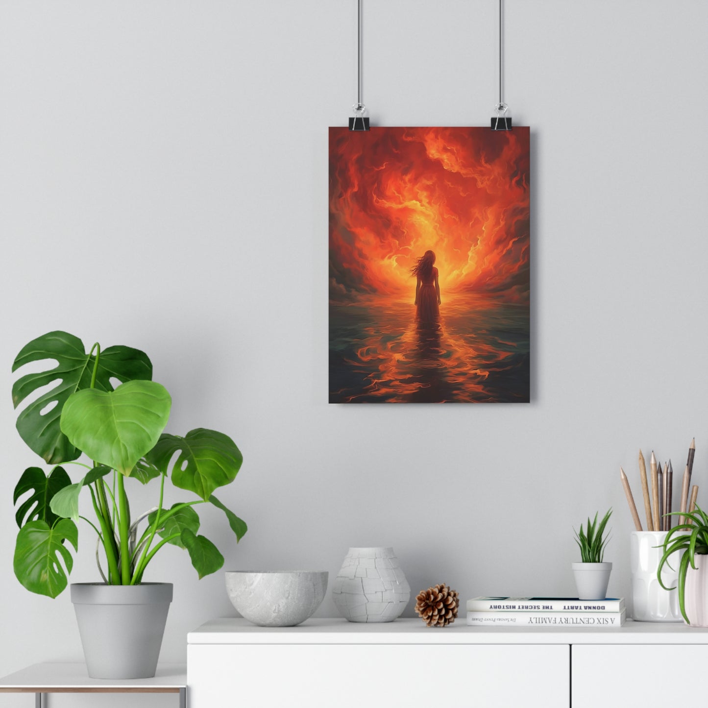 Art Print - Walking Through Fire