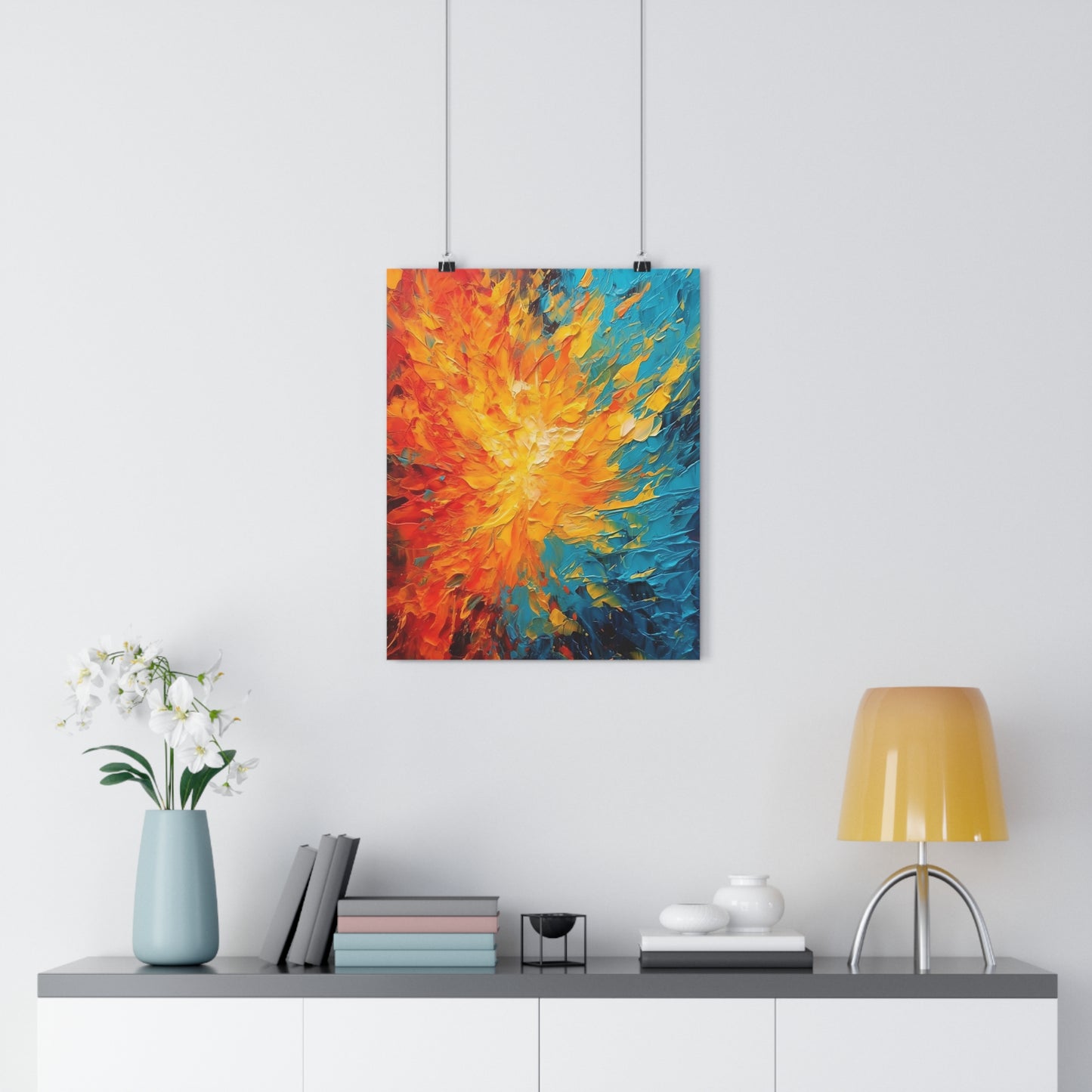 Art Print - Painting With Fire