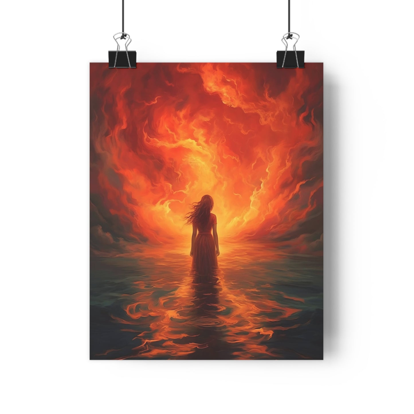 Art Print - Walking Through Fire