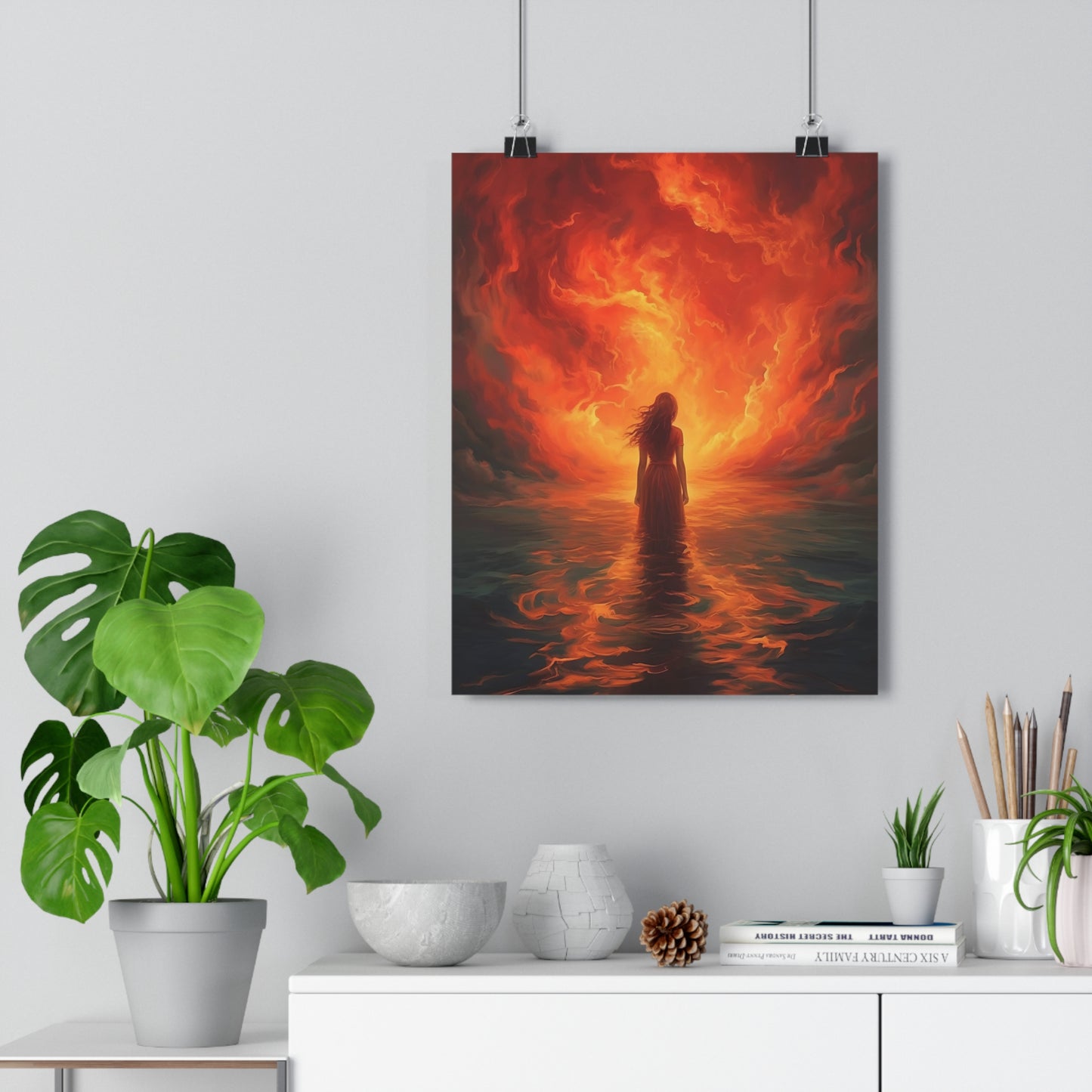 Art Print - Walking Through Fire