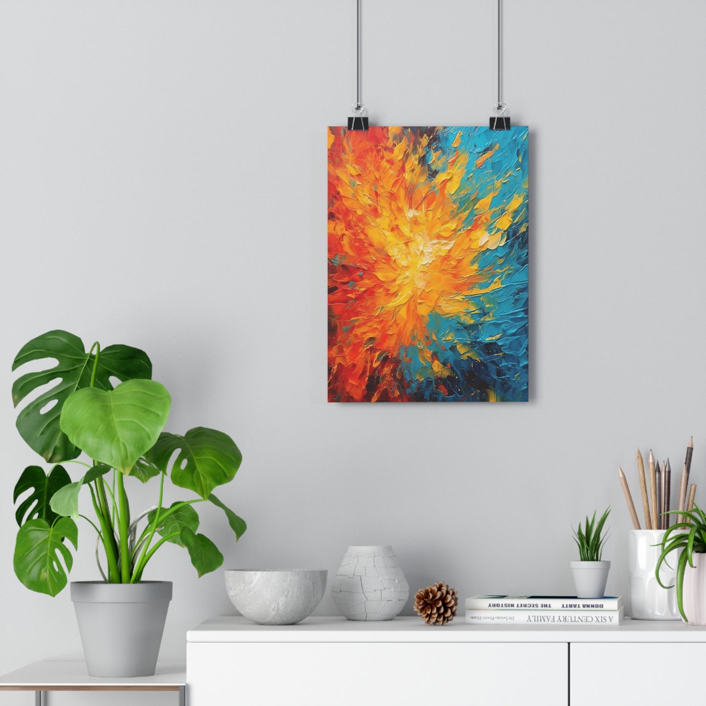 Art Print - Painting With Fire