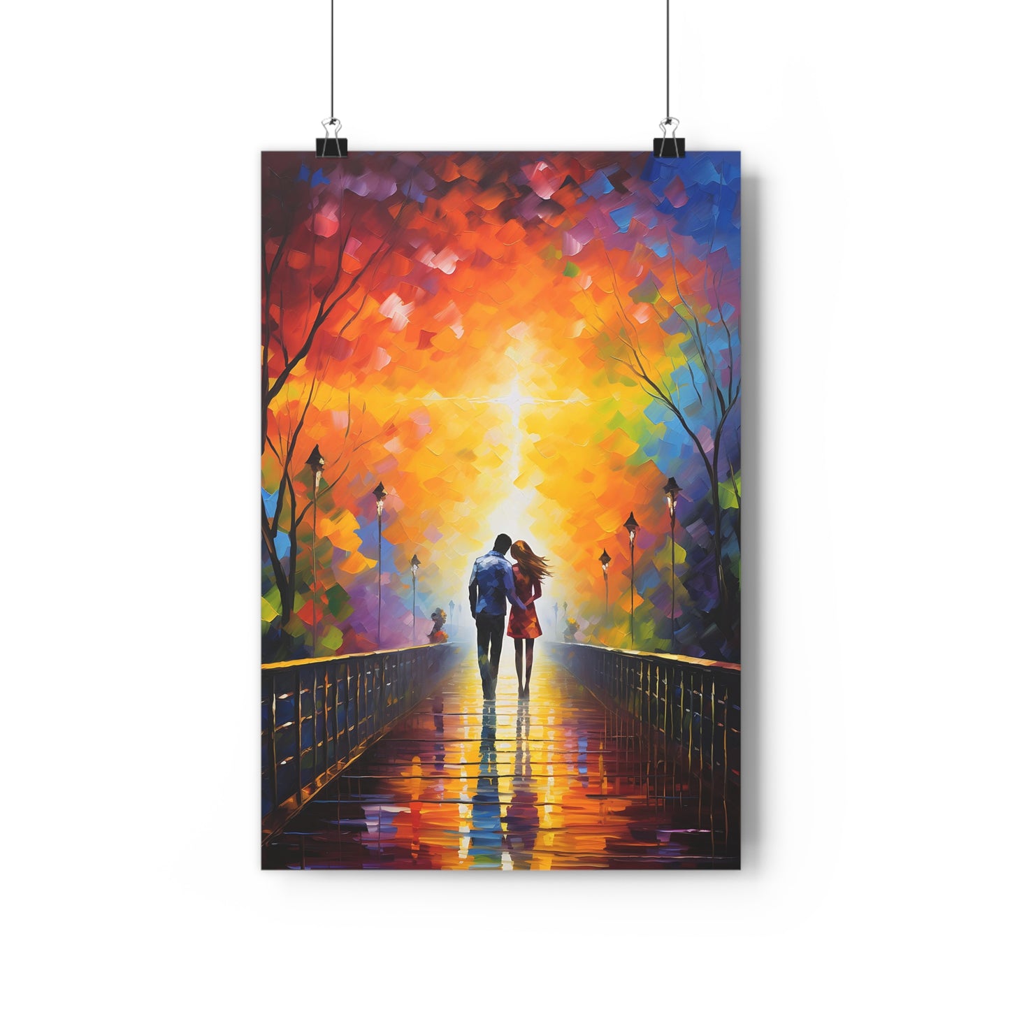 Art Print - Romantic Stroll