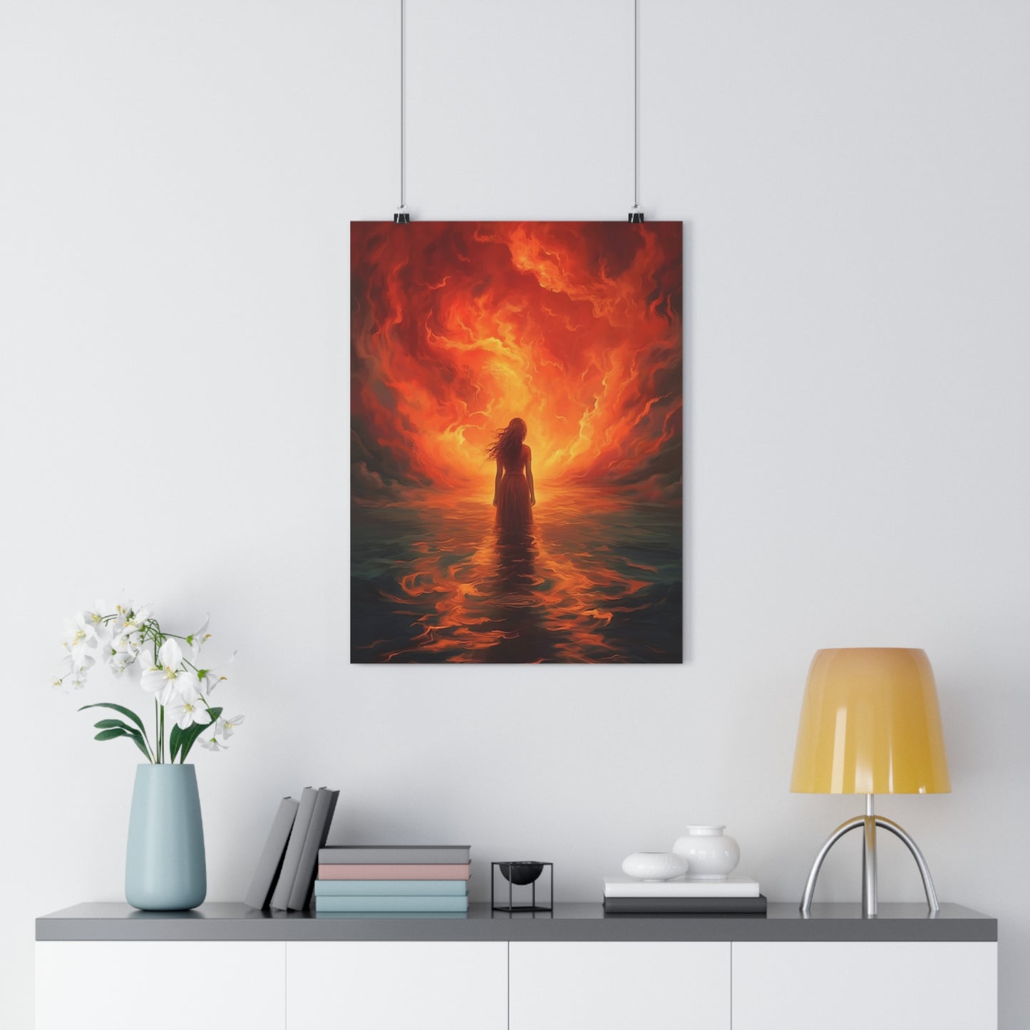 Art Print - Walking Through Fire