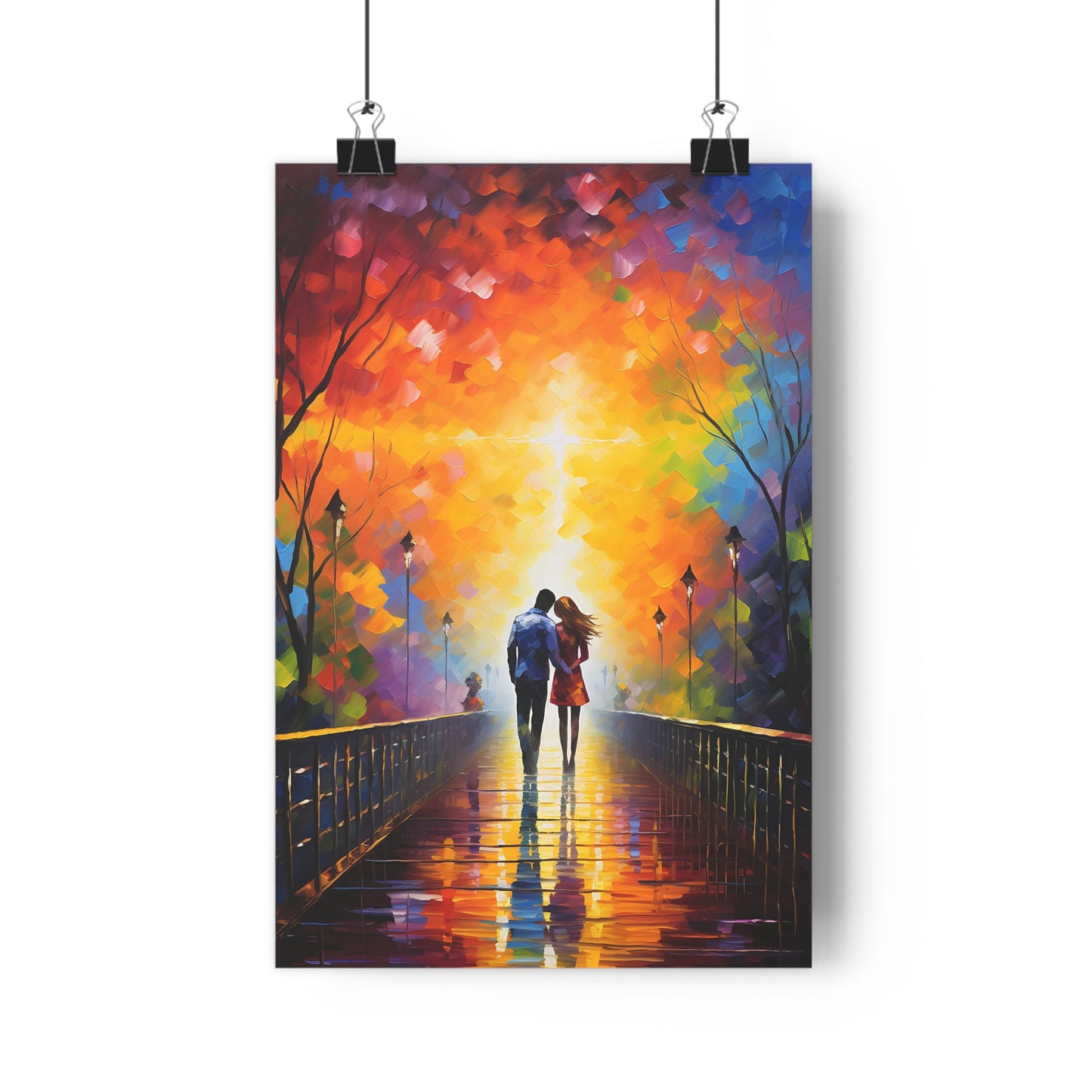 Art Print - Romantic Stroll