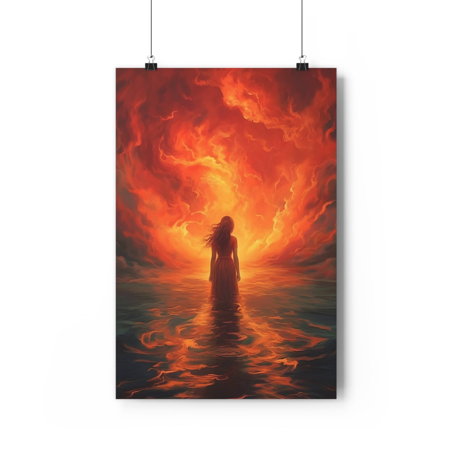 Art Print - Walking Through Fire