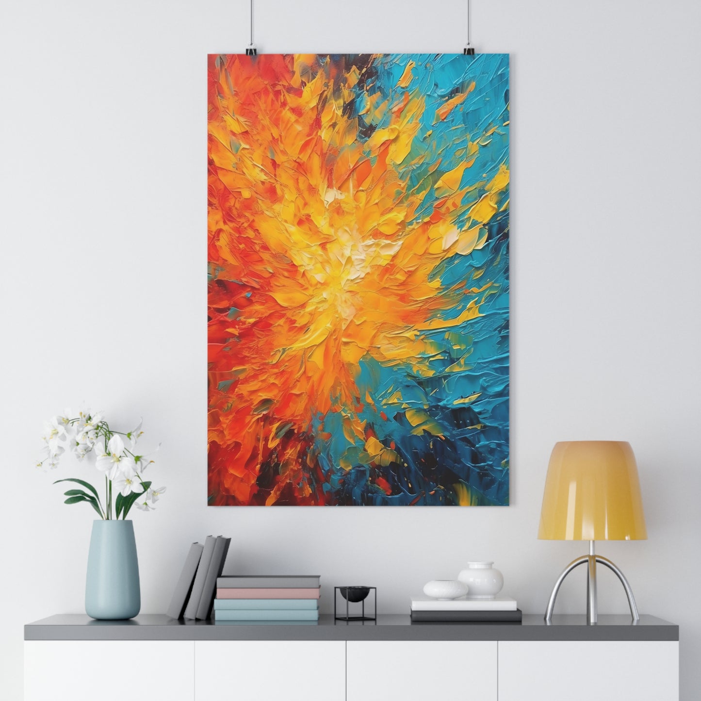 Art Print - Painting With Fire