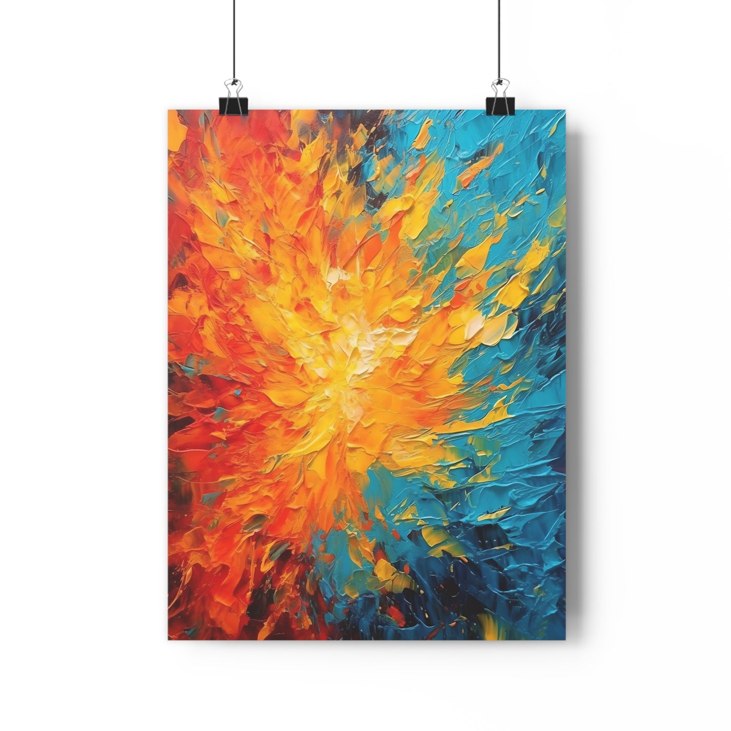 Art Print - Painting With Fire