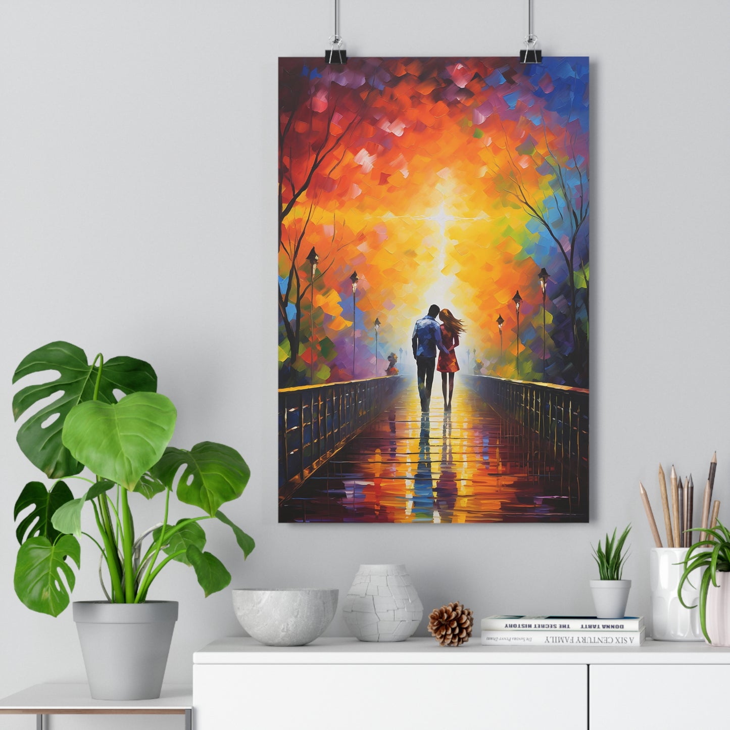 Art Print - Romantic Stroll