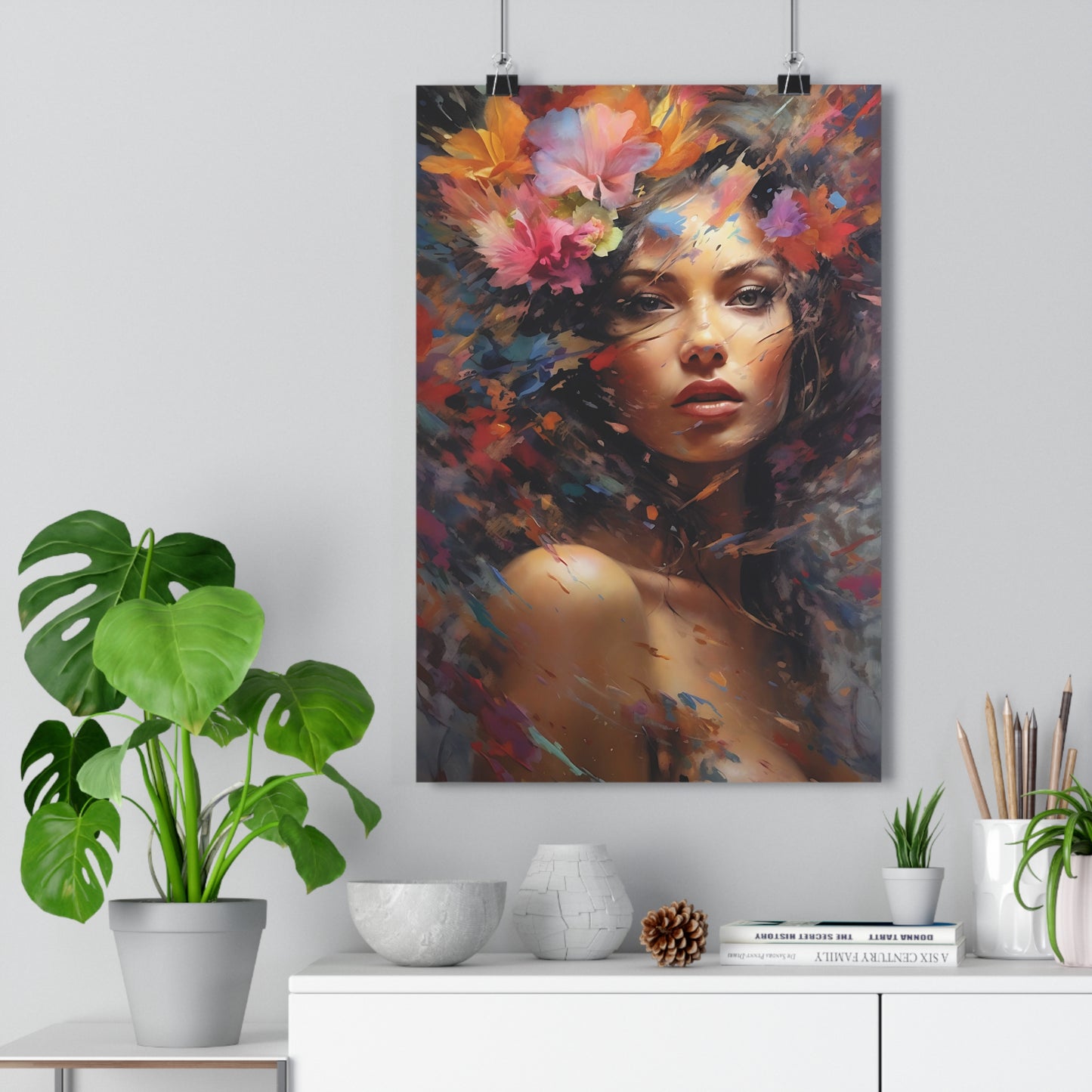 Art Print - In Her Eyes I Found Love