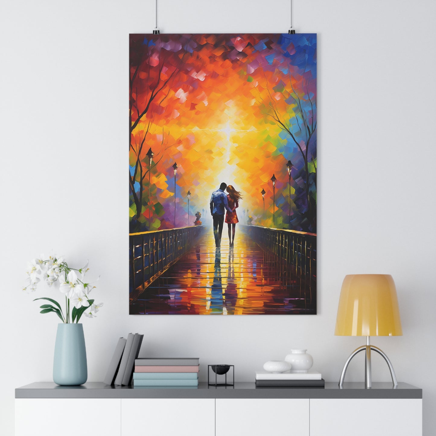 Art Print - Romantic Stroll