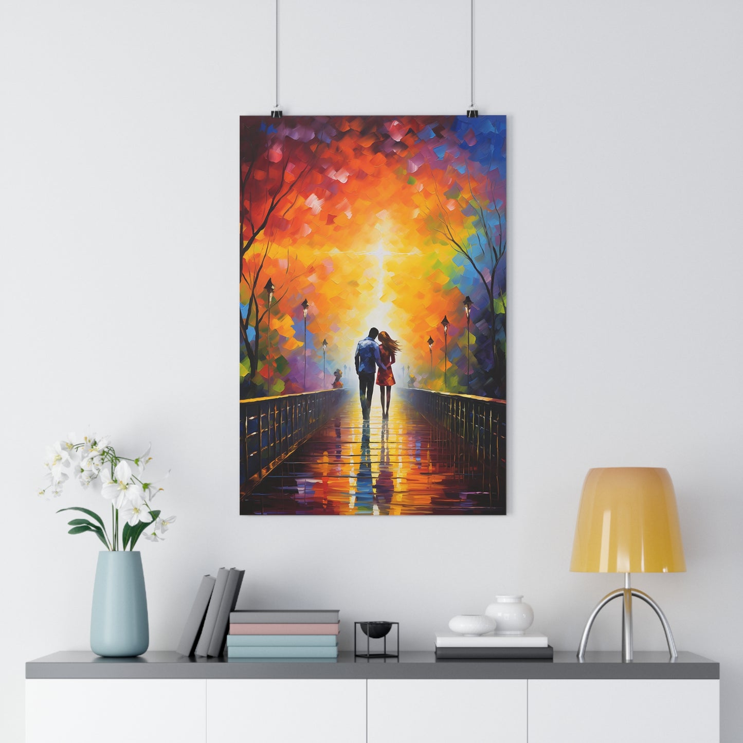 Art Print - Romantic Stroll