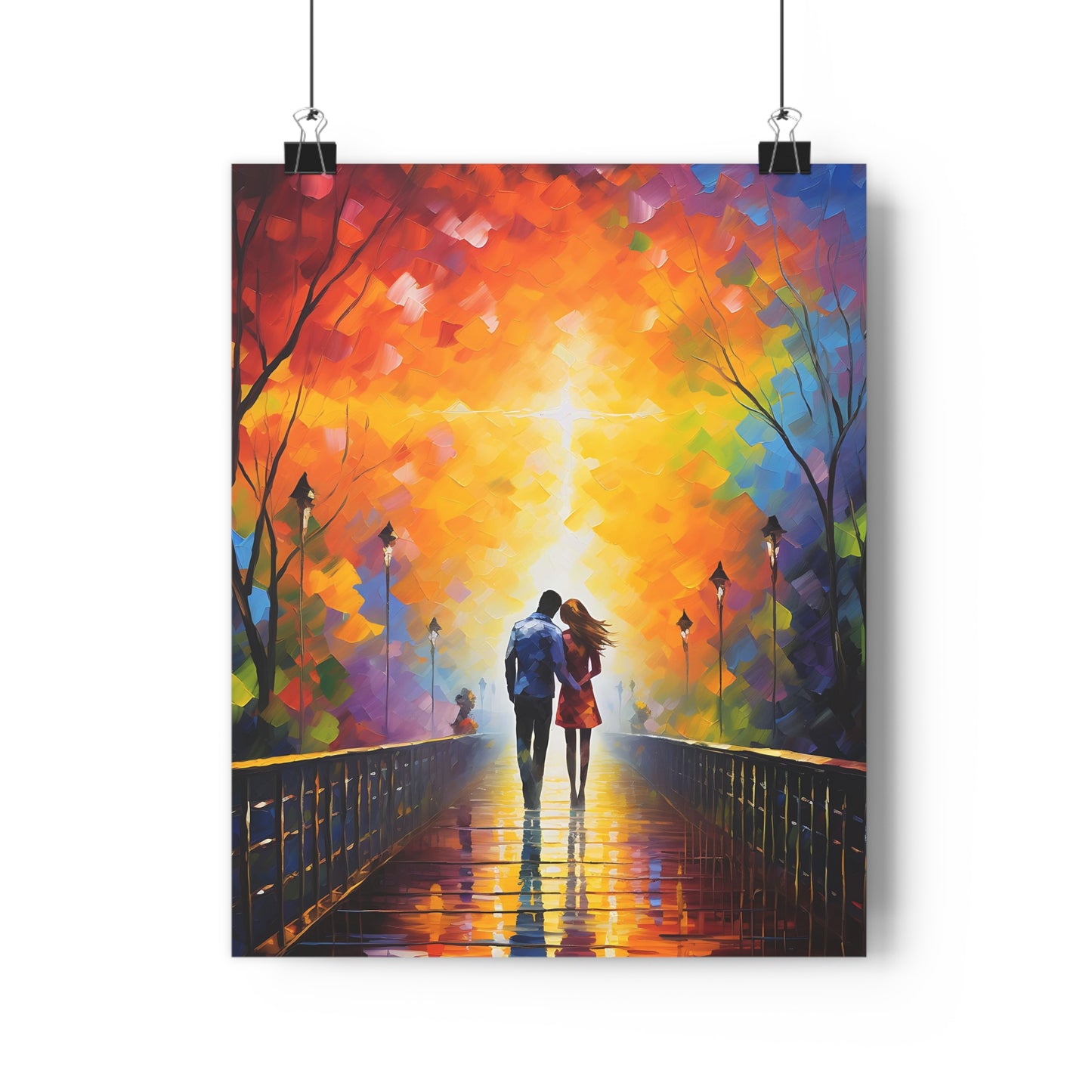 Art Print - Romantic Stroll