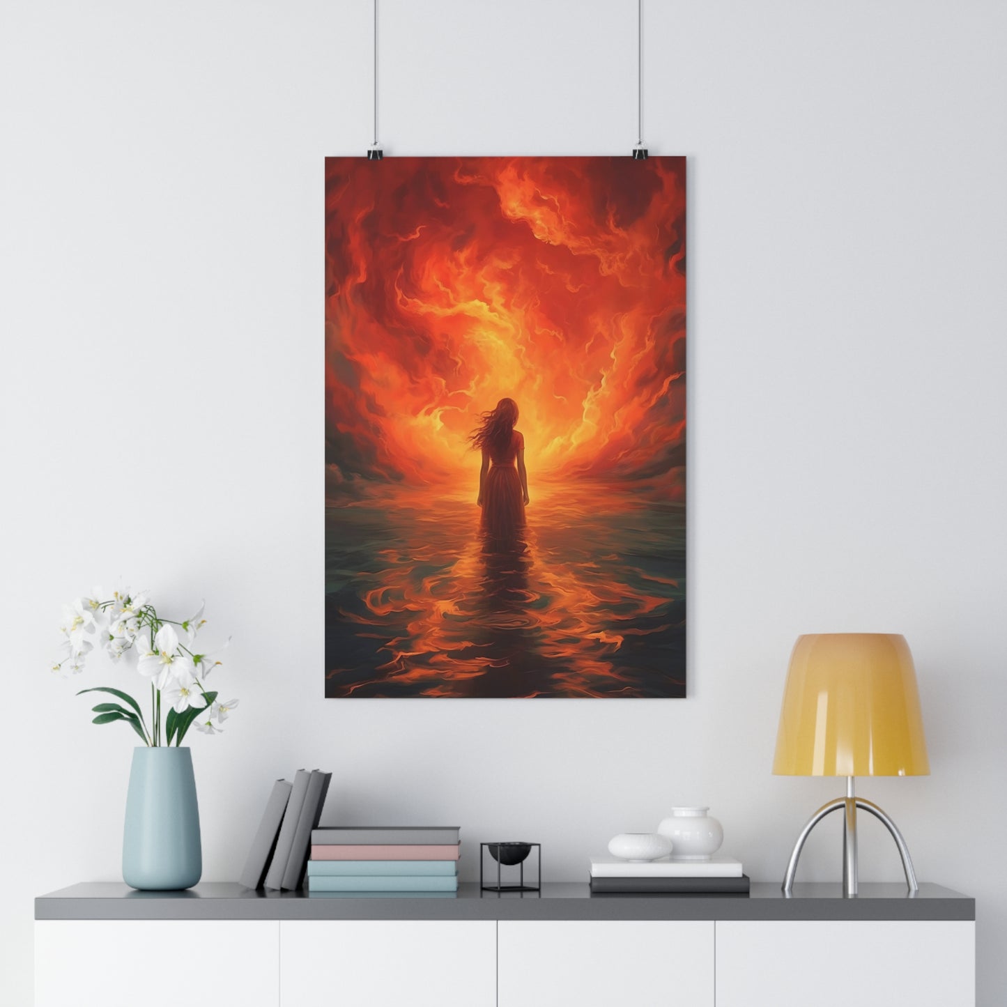 Art Print - Walking Through Fire