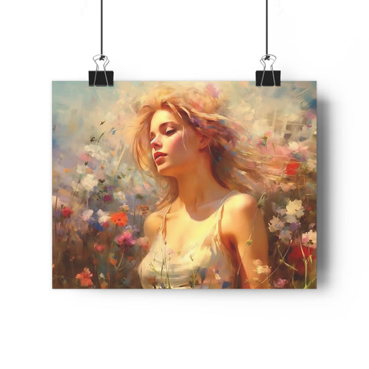 Art Print - She Was A Wildflower