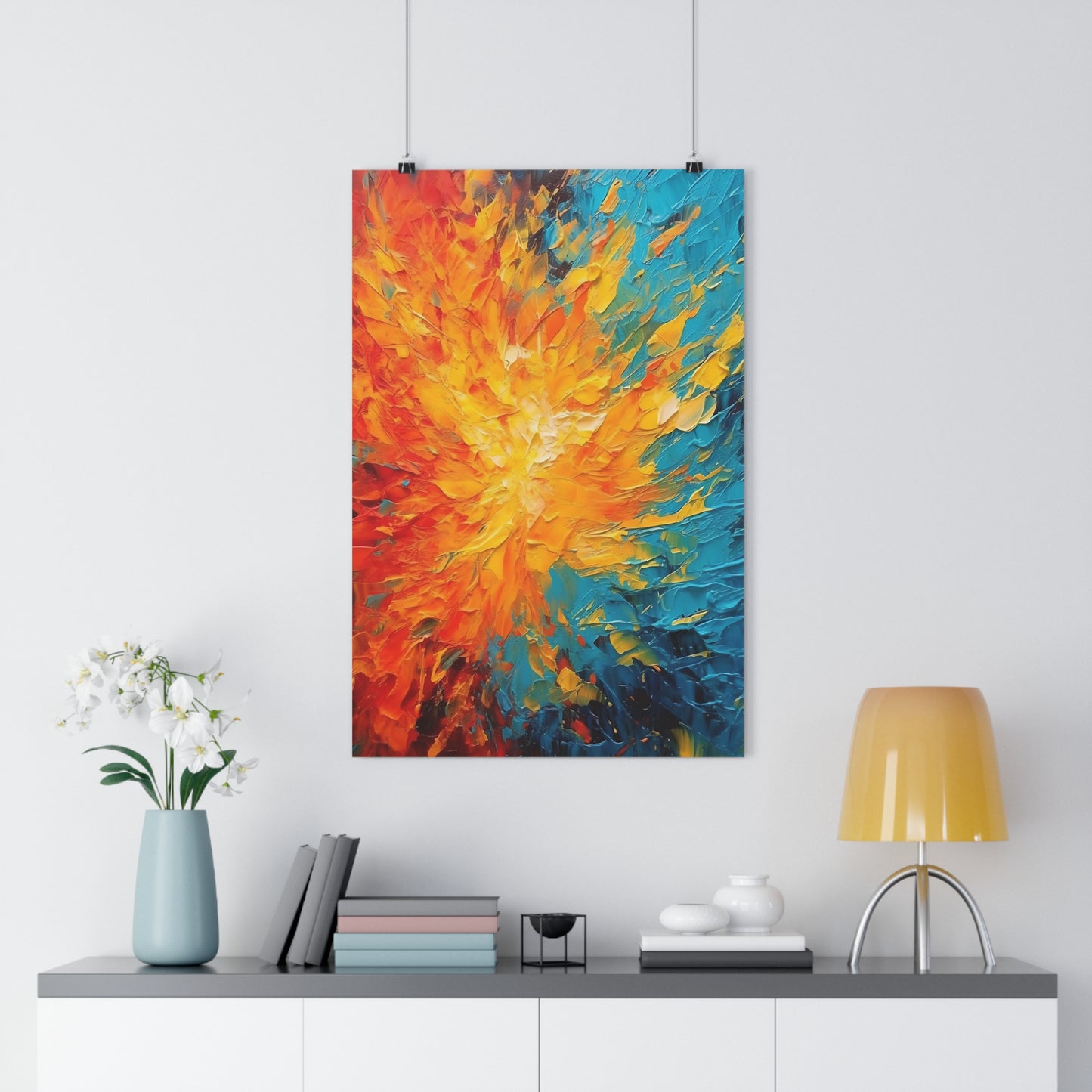 Art Print - Painting With Fire