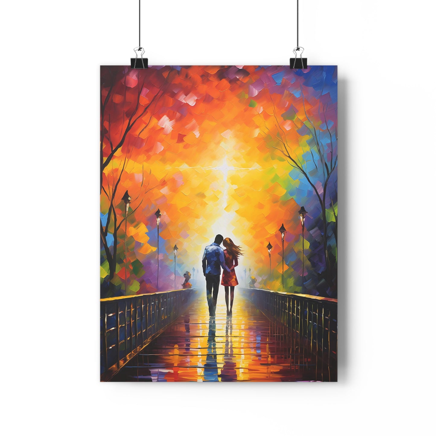 Art Print - Romantic Stroll