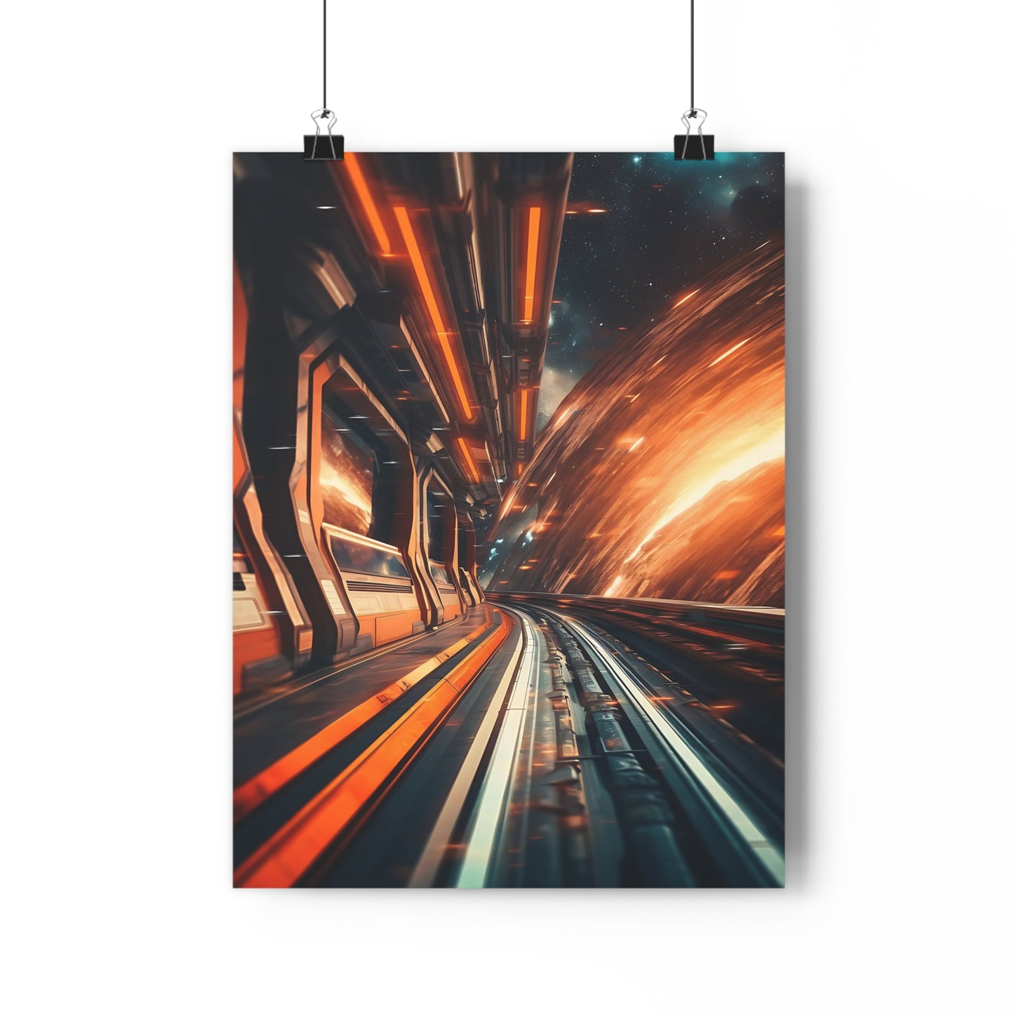 Art Print - Space Station