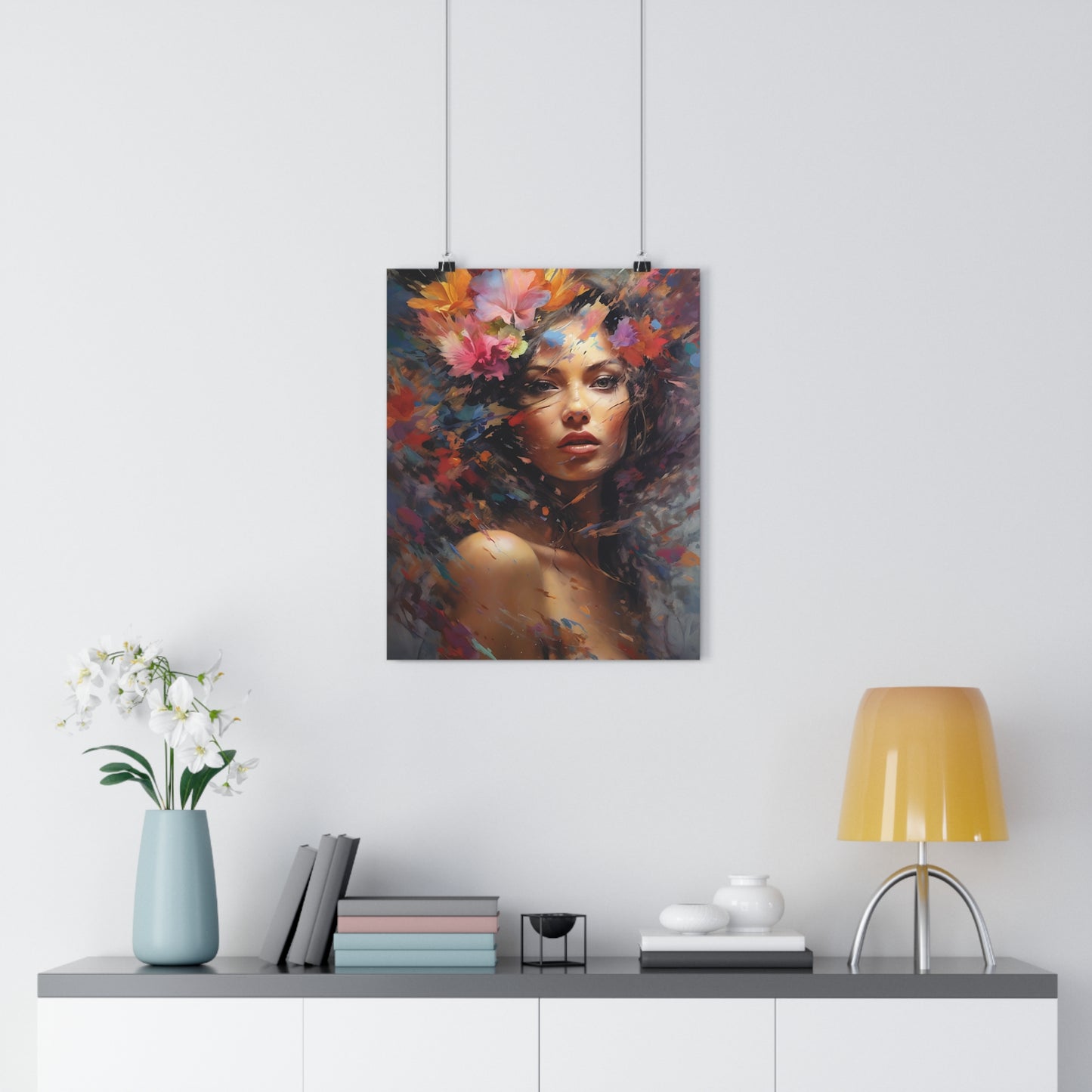 Art Print - In Her Eyes I Found Love