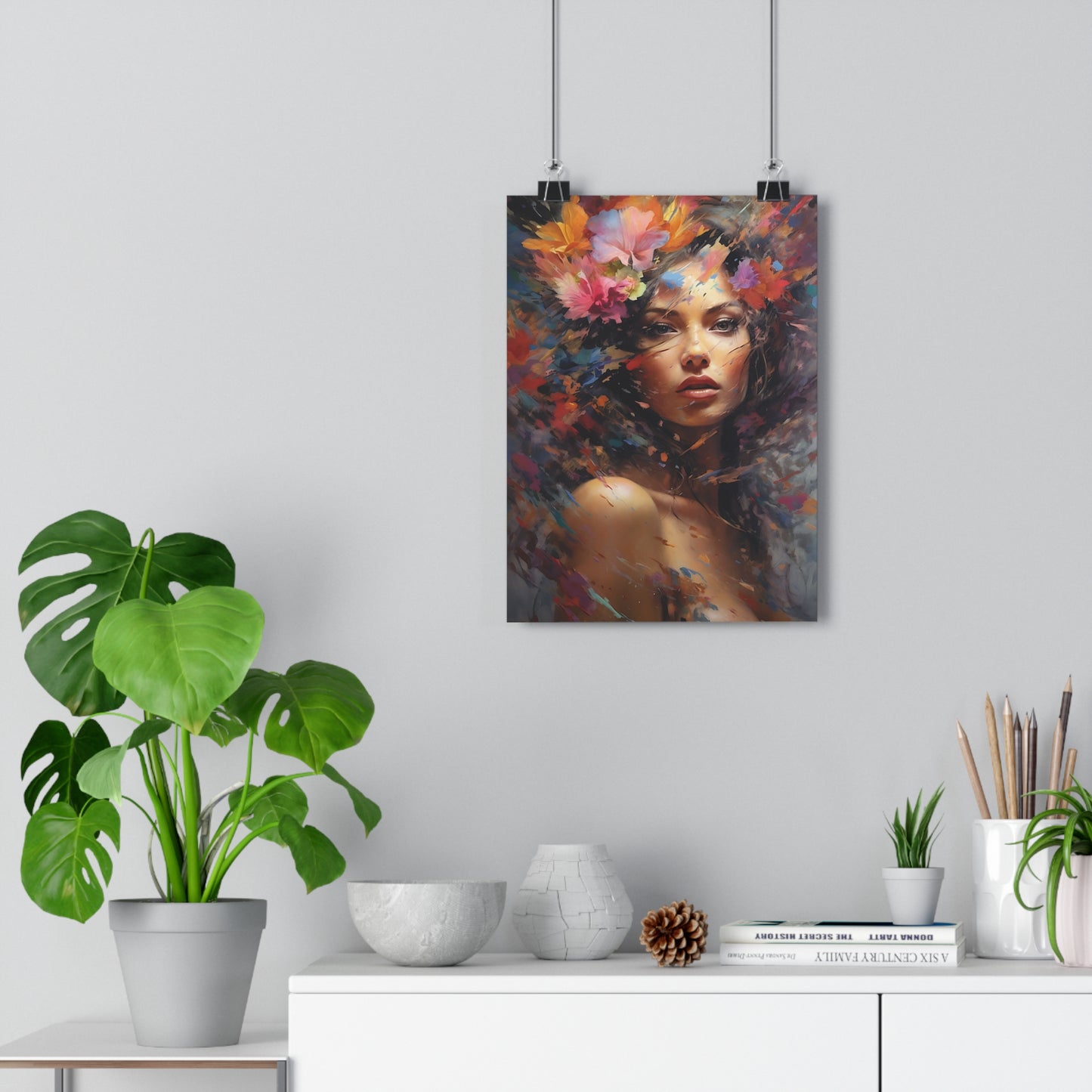 Art Print - In Her Eyes I Found Love