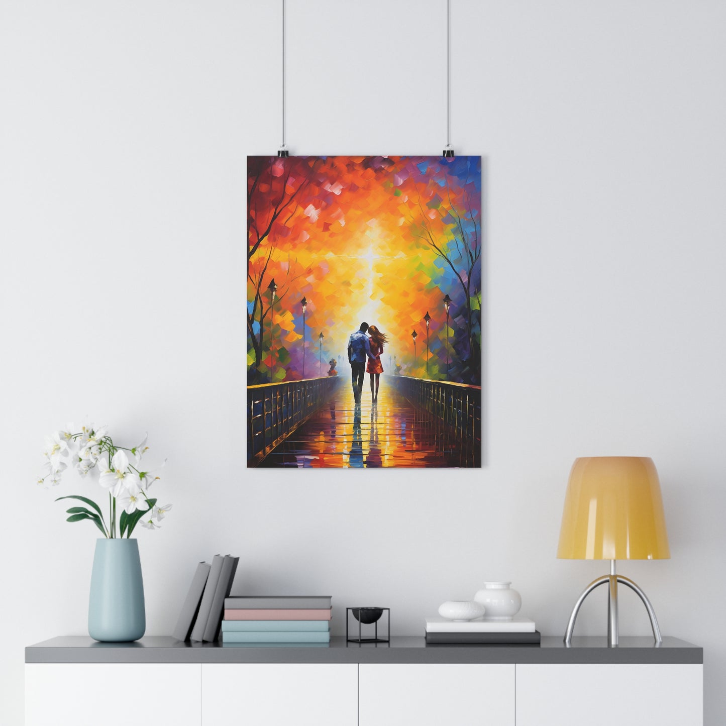 Art Print - Romantic Stroll