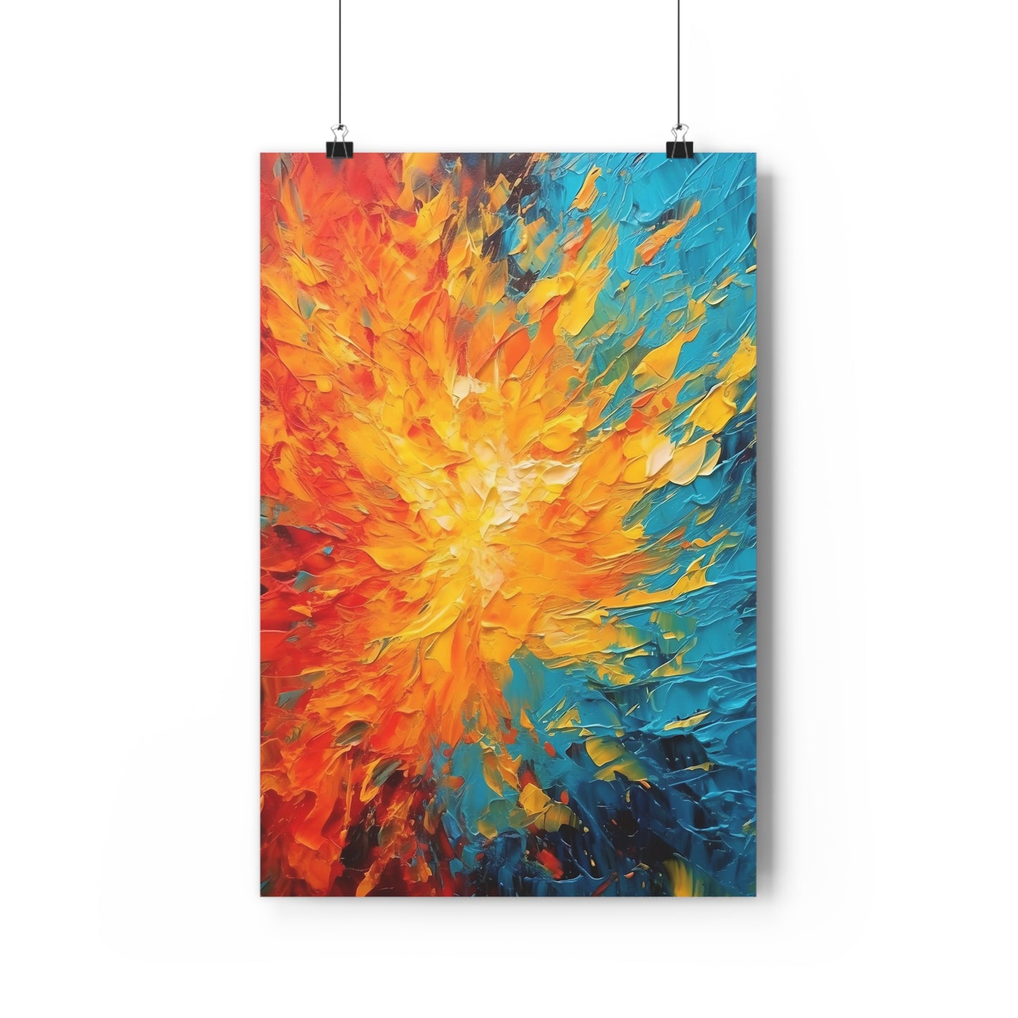 Art Print - Painting With Fire