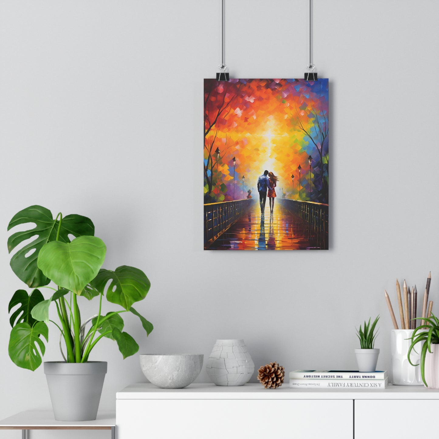 Art Print - Romantic Stroll