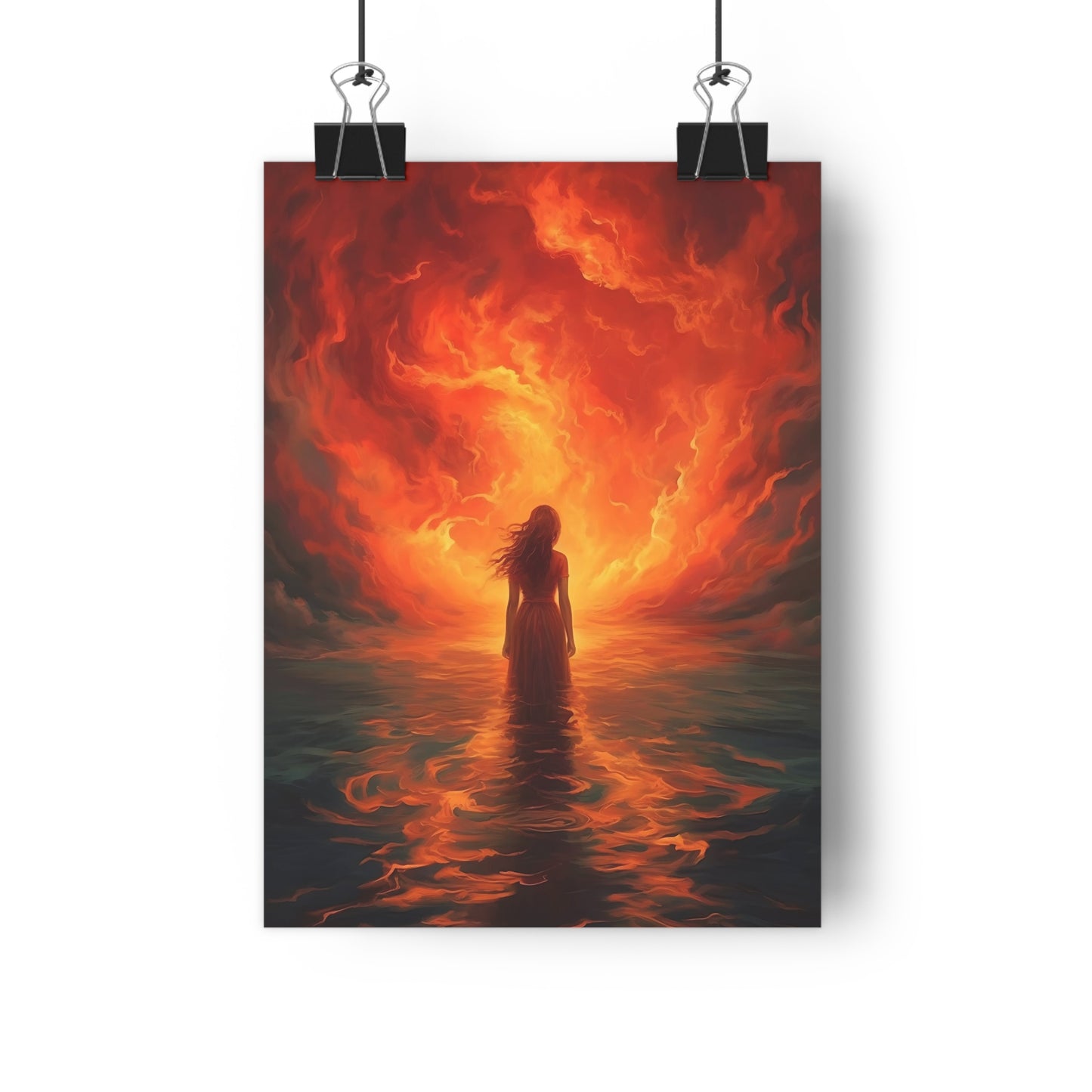 Art Print - Walking Through Fire