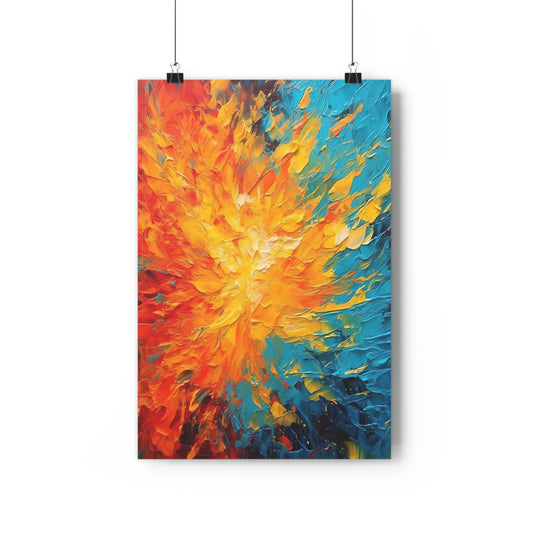 Art Print - Painting With Fire