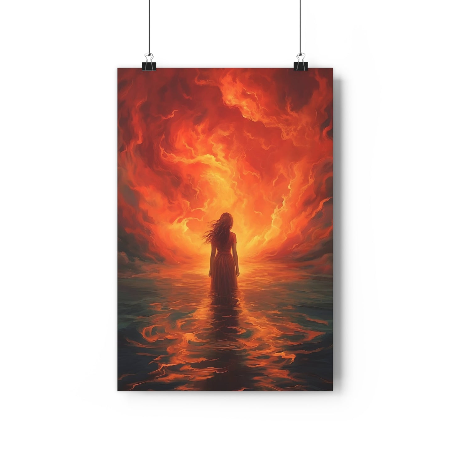 Art Print - Walking Through Fire