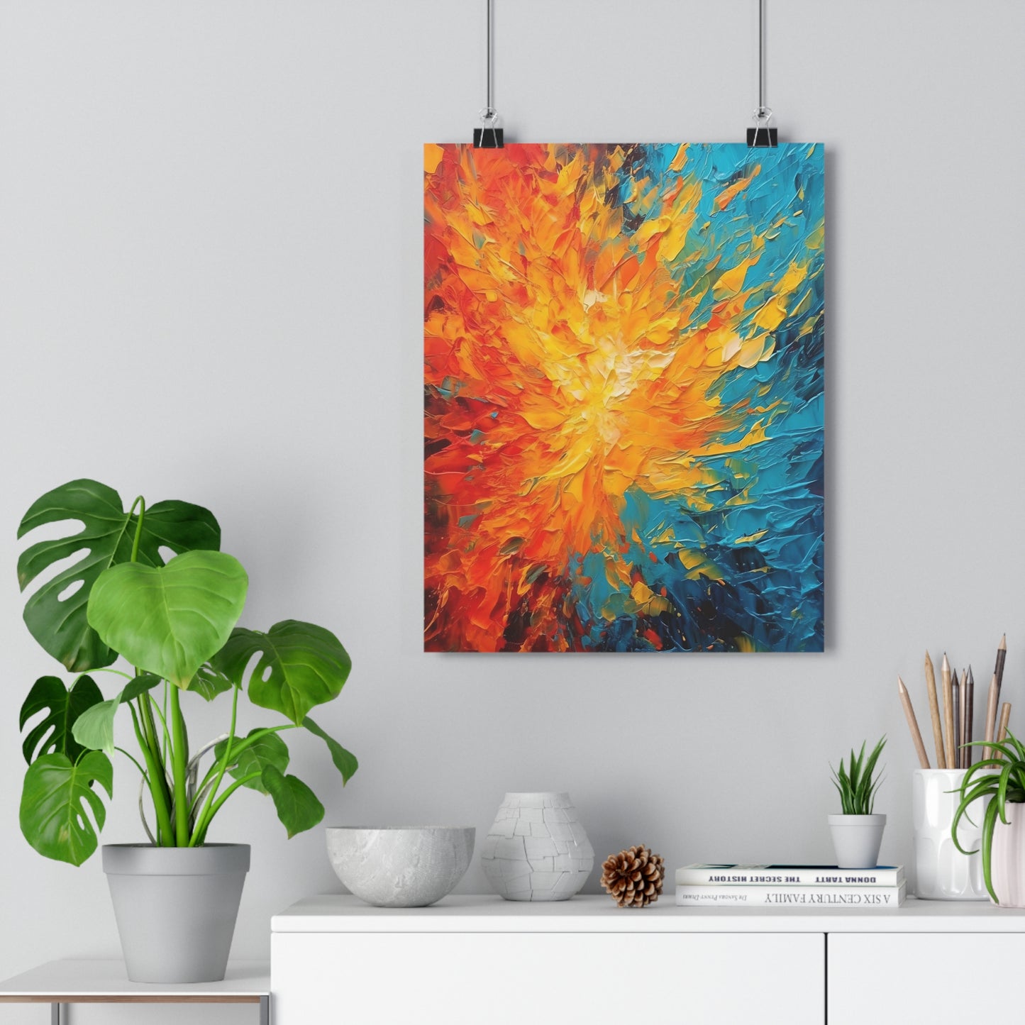 Art Print - Painting With Fire