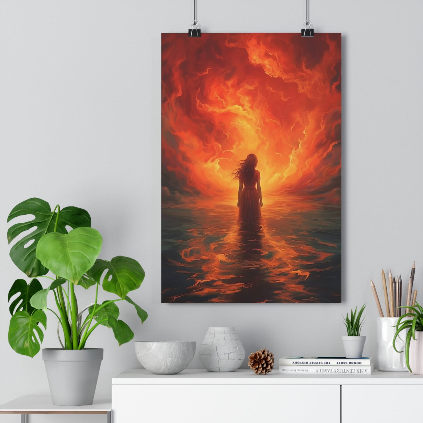 Art Print - Walking Through Fire