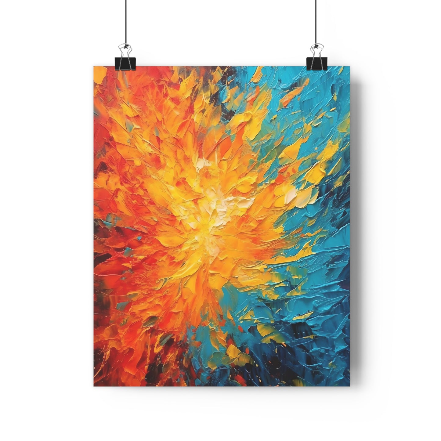 Art Print - Painting With Fire