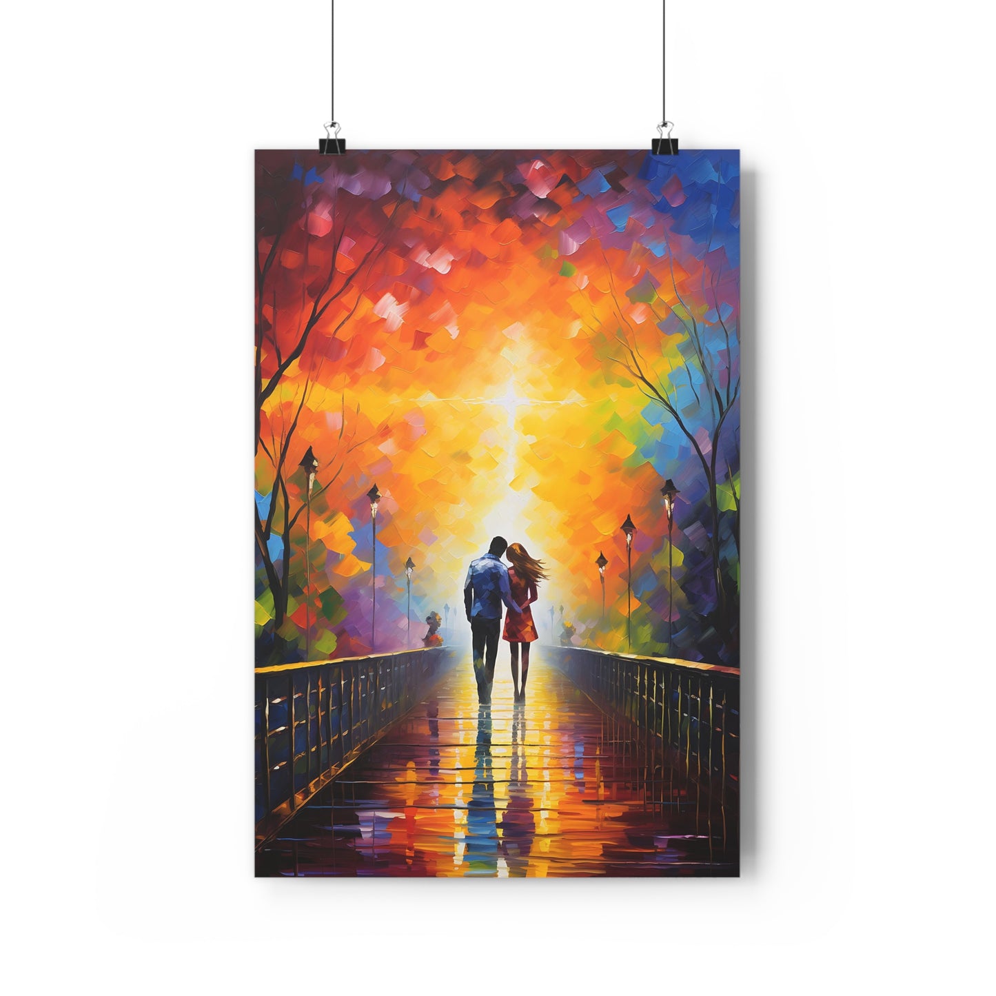 Art Print - Romantic Stroll