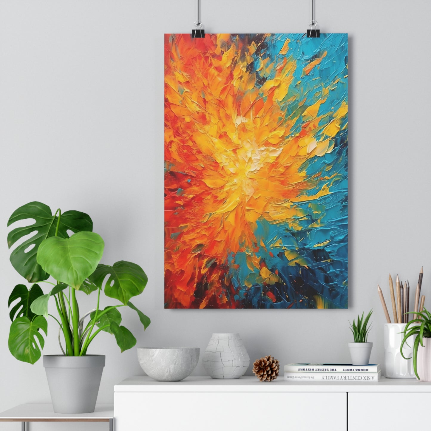 Art Print - Painting With Fire