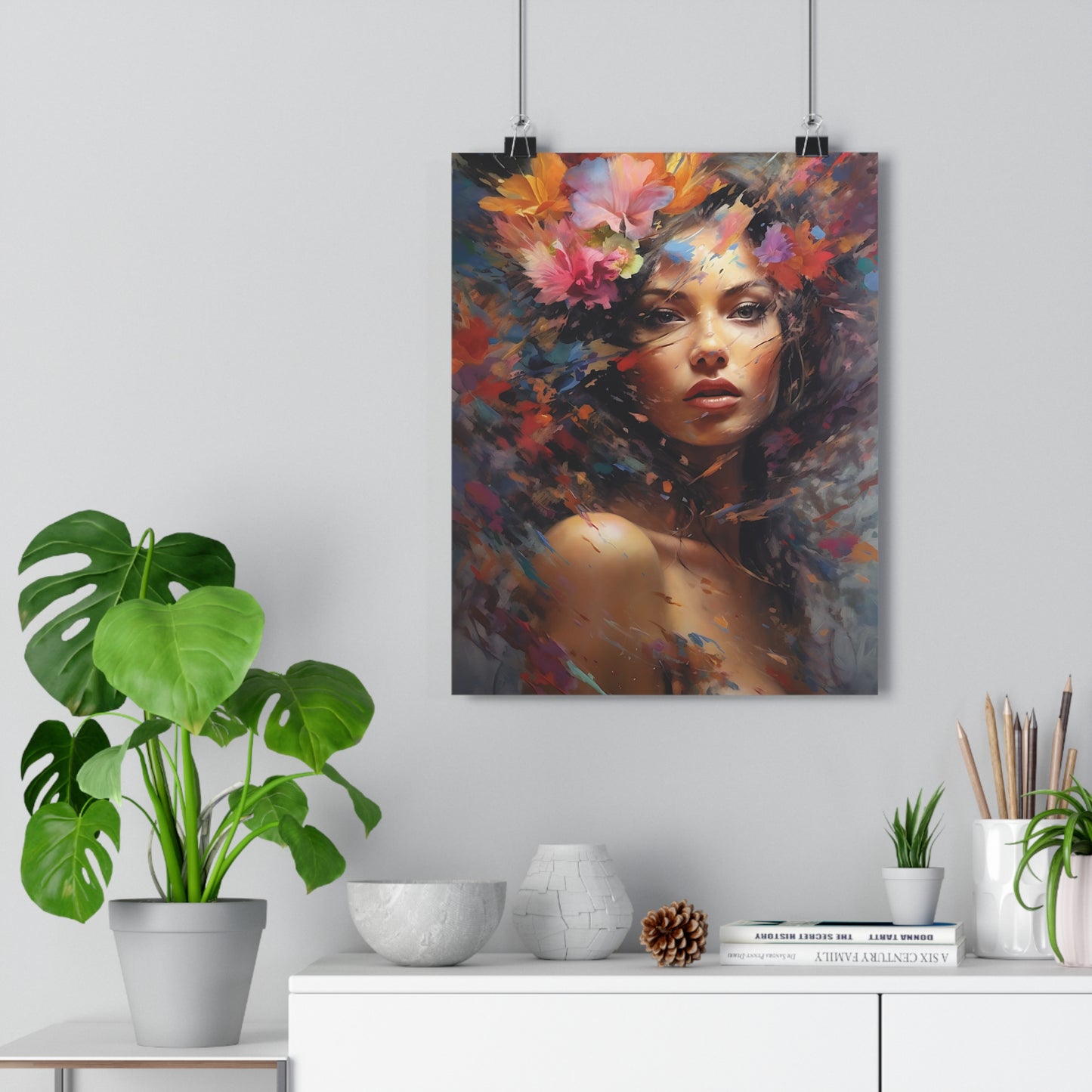 Art Print - In Her Eyes I Found Love