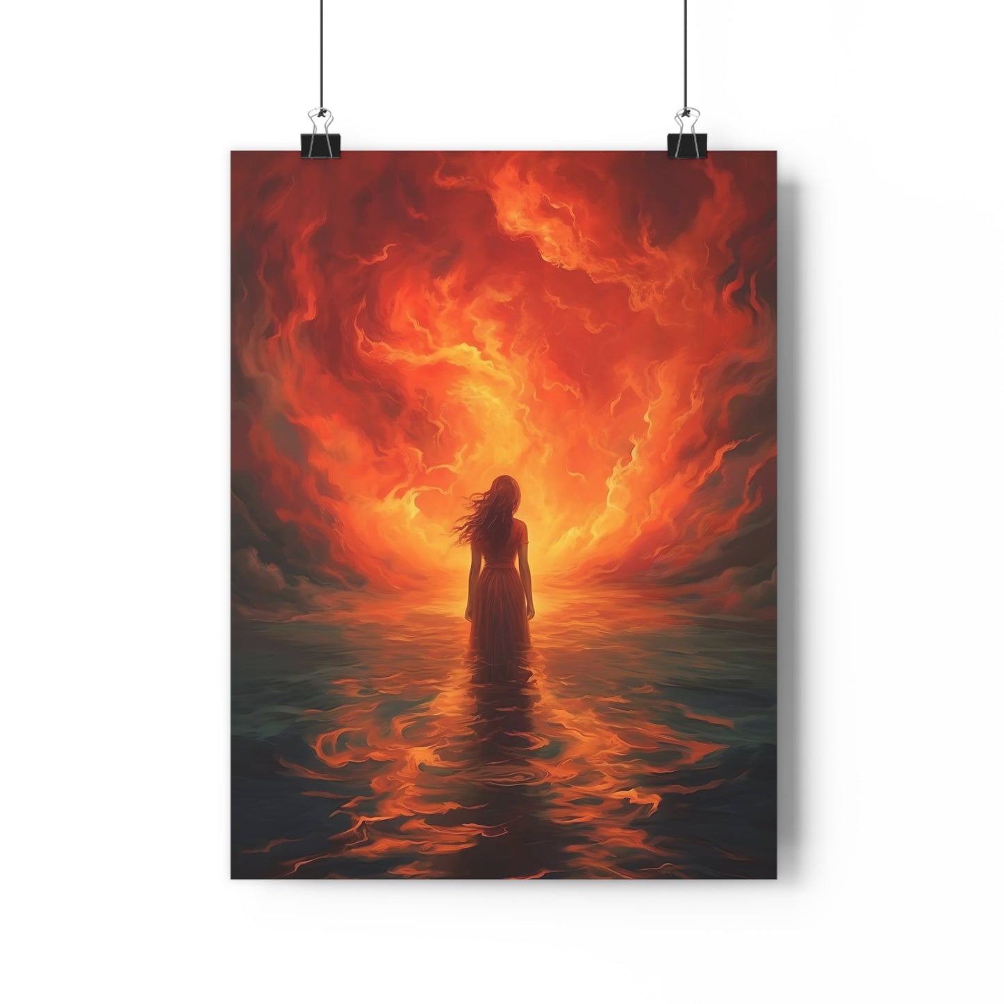 Art Print - Walking Through Fire