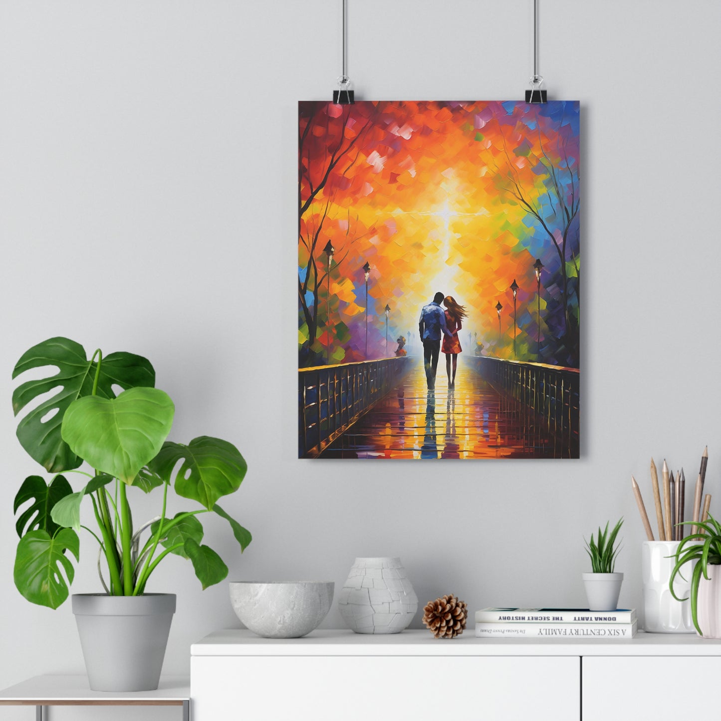 Art Print - Romantic Stroll