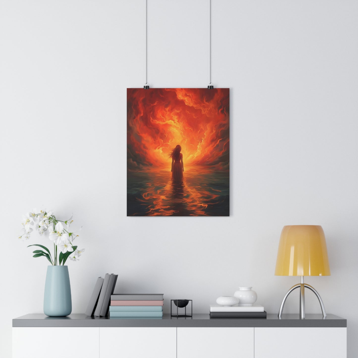 Art Print - Walking Through Fire