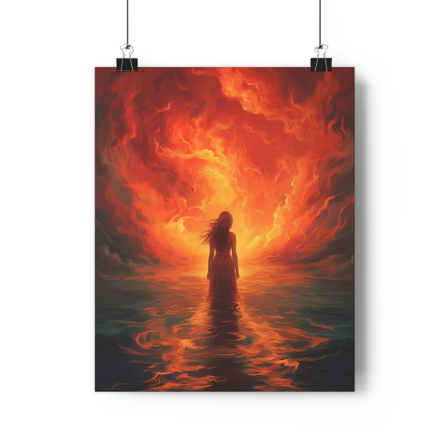 Art Print - Walking Through Fire