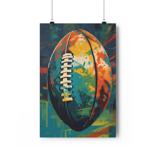 Art Print - Graffiti Football