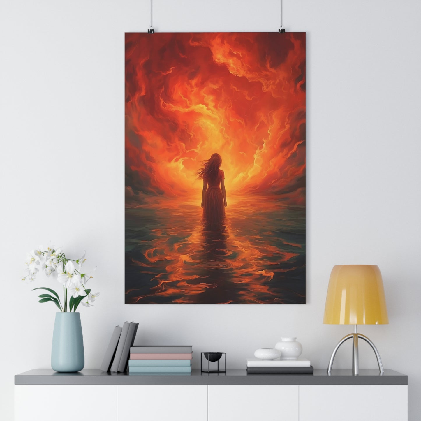 Art Print - Walking Through Fire