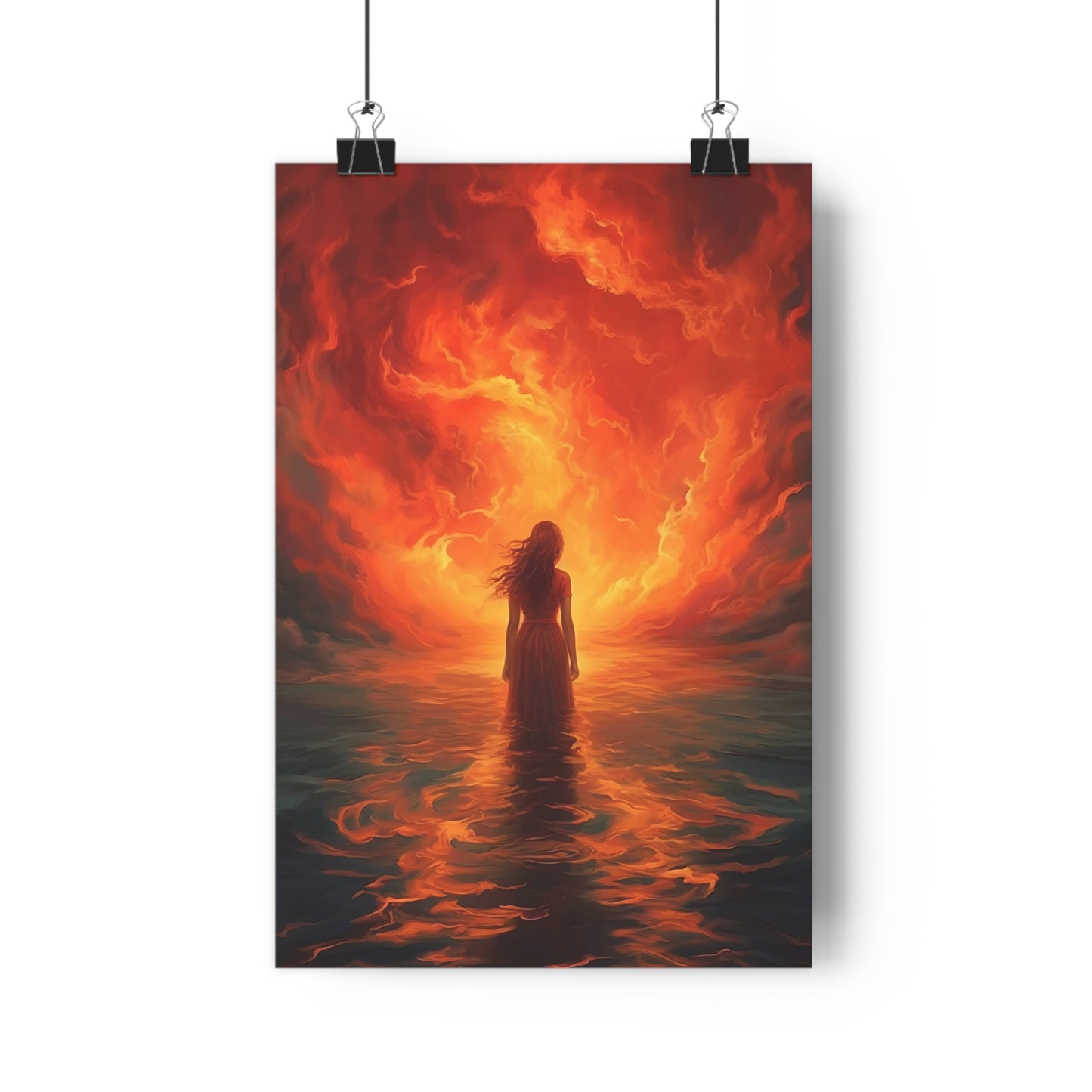 Art Print - Walking Through Fire