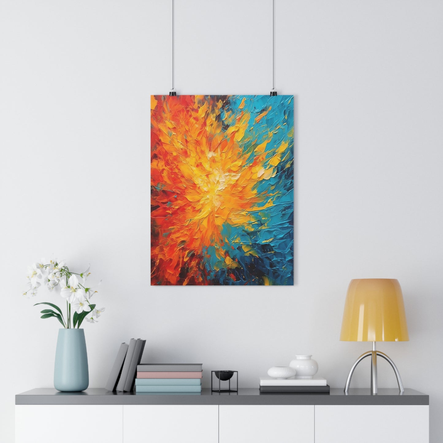 Art Print - Painting With Fire