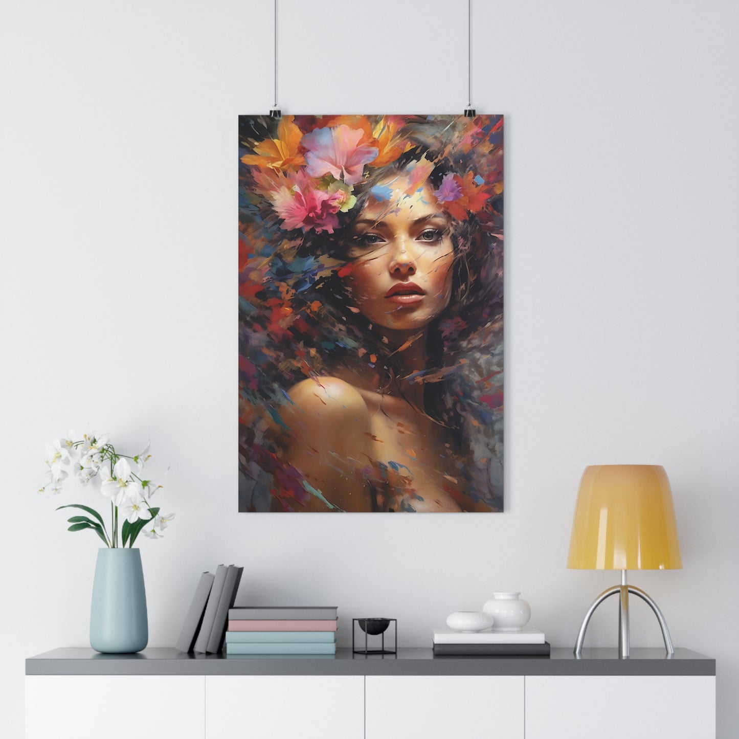 Art Print - In Her Eyes I Found Love