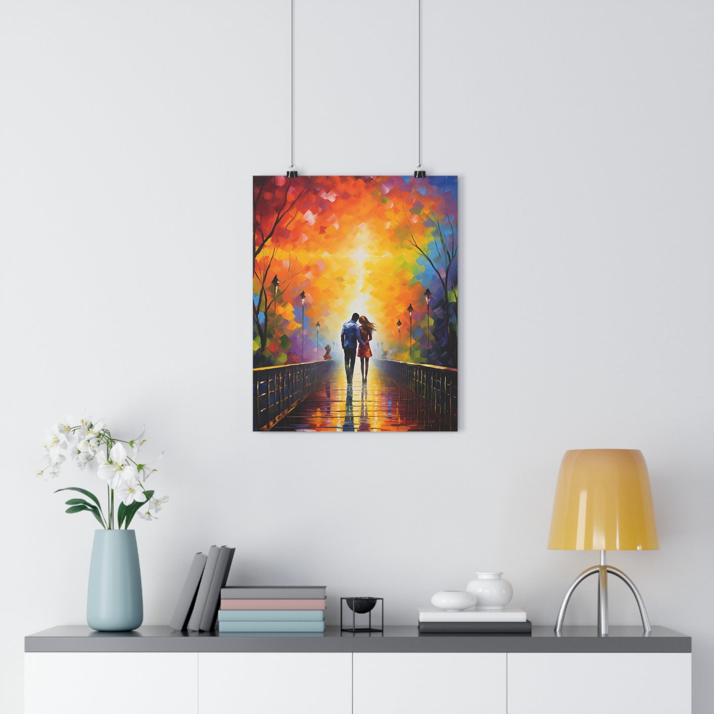 Art Print - Romantic Stroll